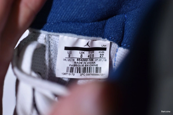 Reps BK look 3 air retro air nike true first 854262-106 jordan blue 1204